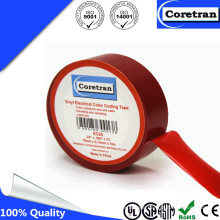 Pressure Sensitive PVC Color Coding Vinyl Insulation Tape